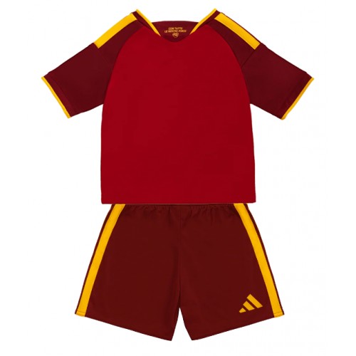 AS Roma Replika Hemmatröja Barn 2026-27 Kortärmad (+ Korta byxor)